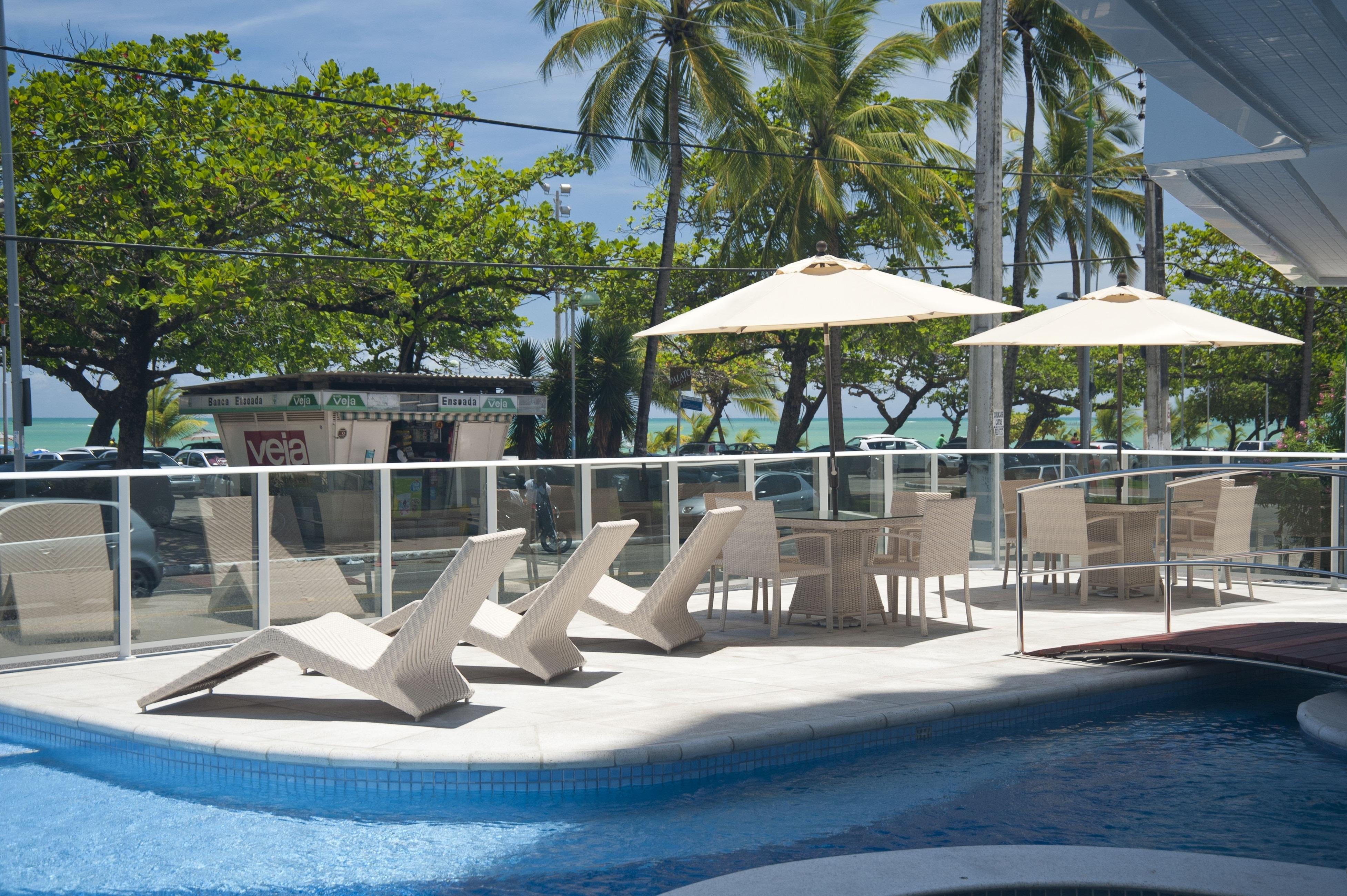Hotel Brisa Praia Pajucara Maceió Exteriör bild