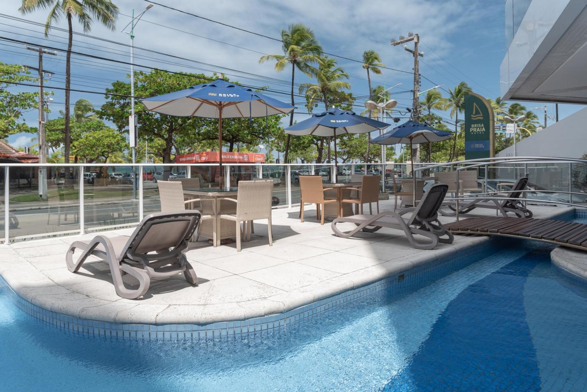Hotel Brisa Praia Pajucara Maceió Exteriör bild