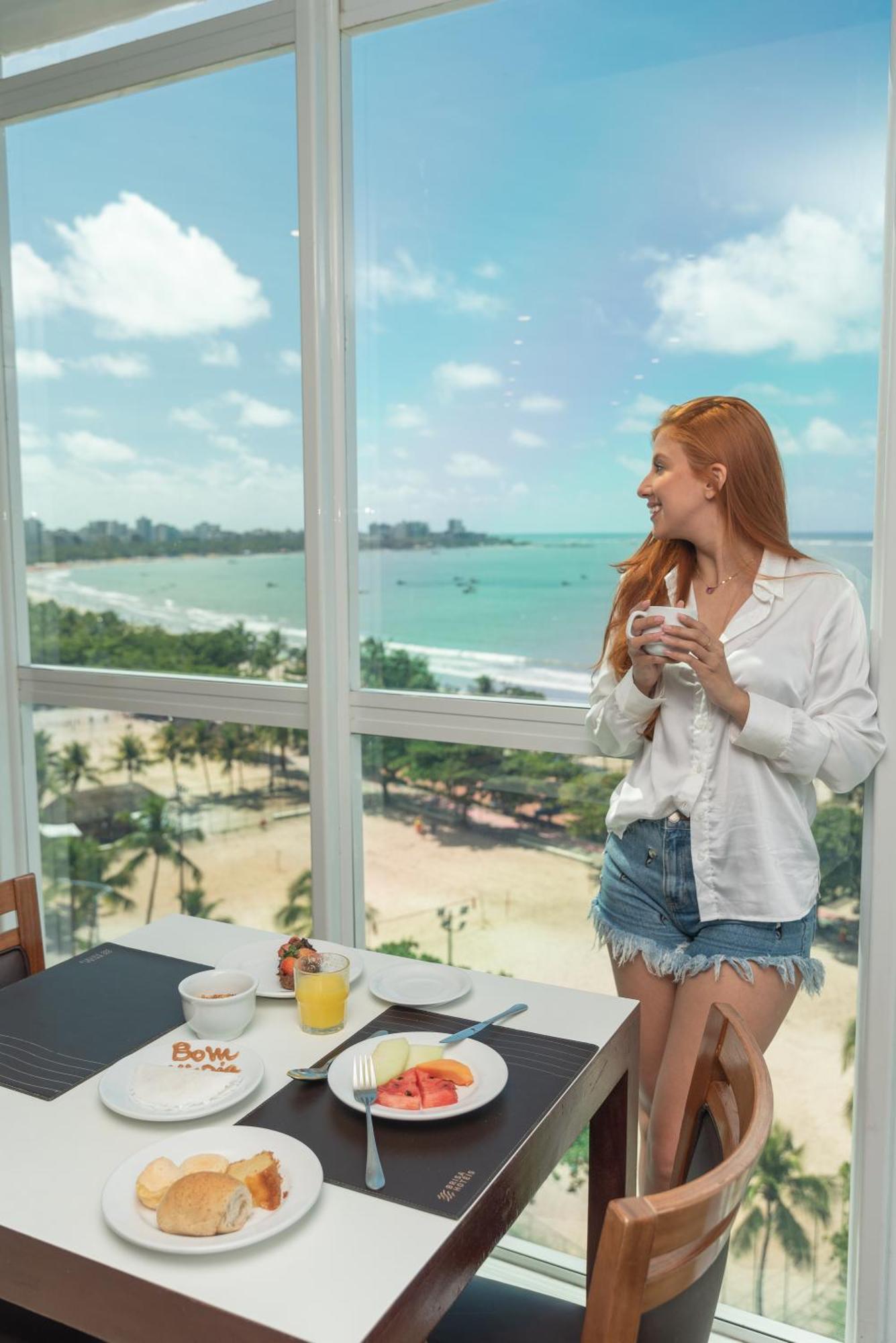 Hotel Brisa Praia Pajucara Maceió Exteriör bild