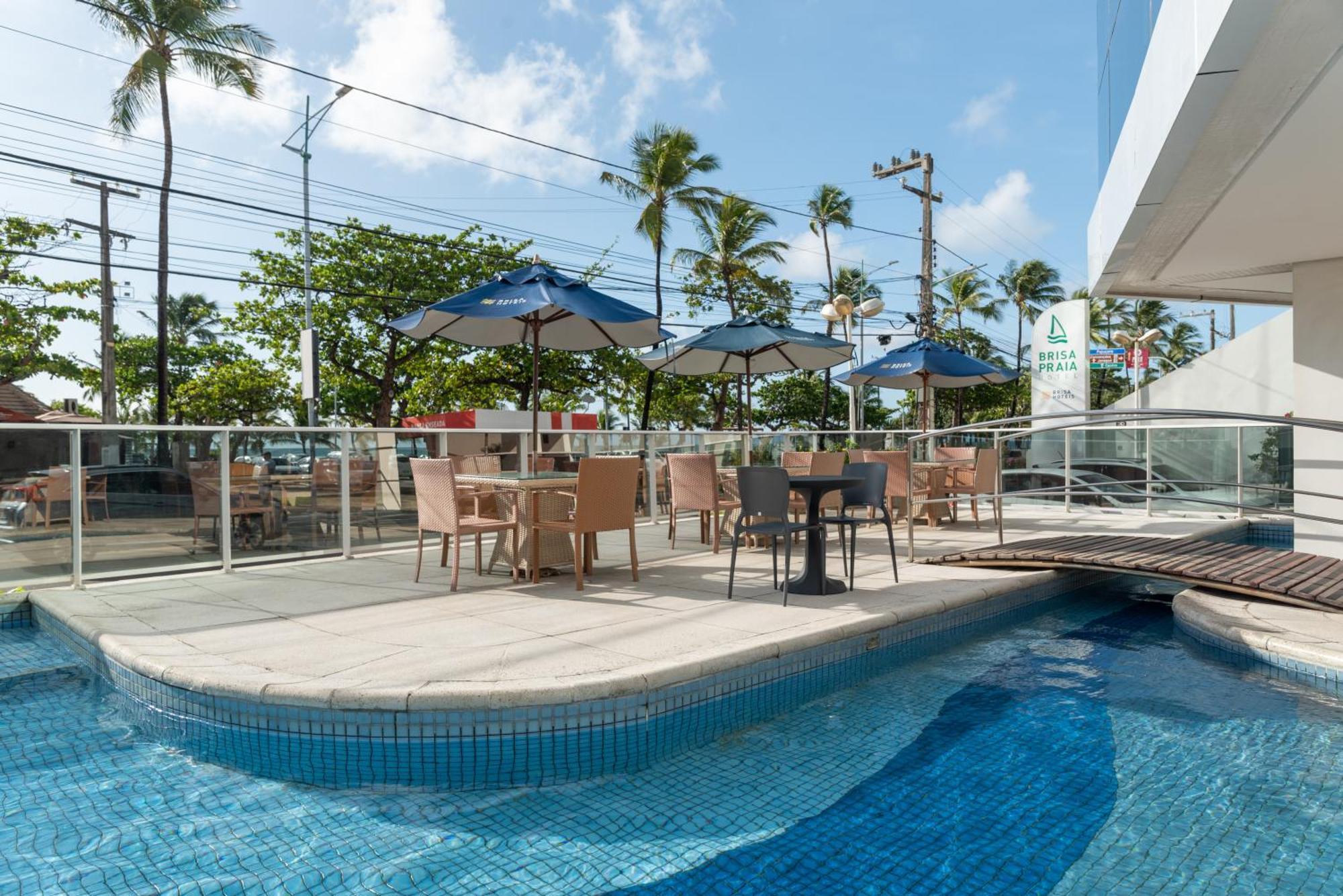 Hotel Brisa Praia Pajucara Maceió Exteriör bild